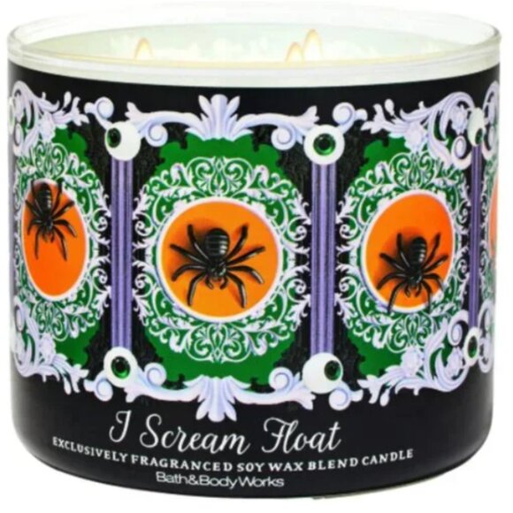 Bath & Body Works I Scream Float Bath and Body Works 3 Wick Candle - Picture 1 of 1